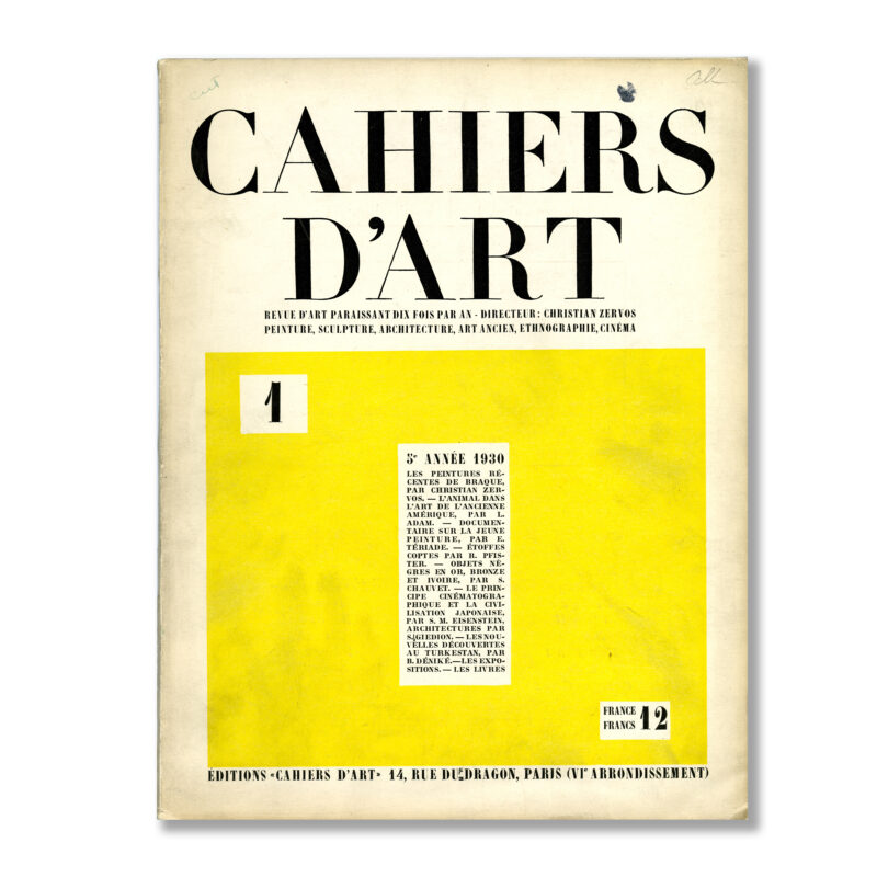 Cahiers d'Art  Shop – All Products – Tote bag