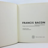 Francis Bacon. Catalogue raisonné. Page view