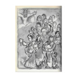 Chagall. Dessins pour la bible. Page view