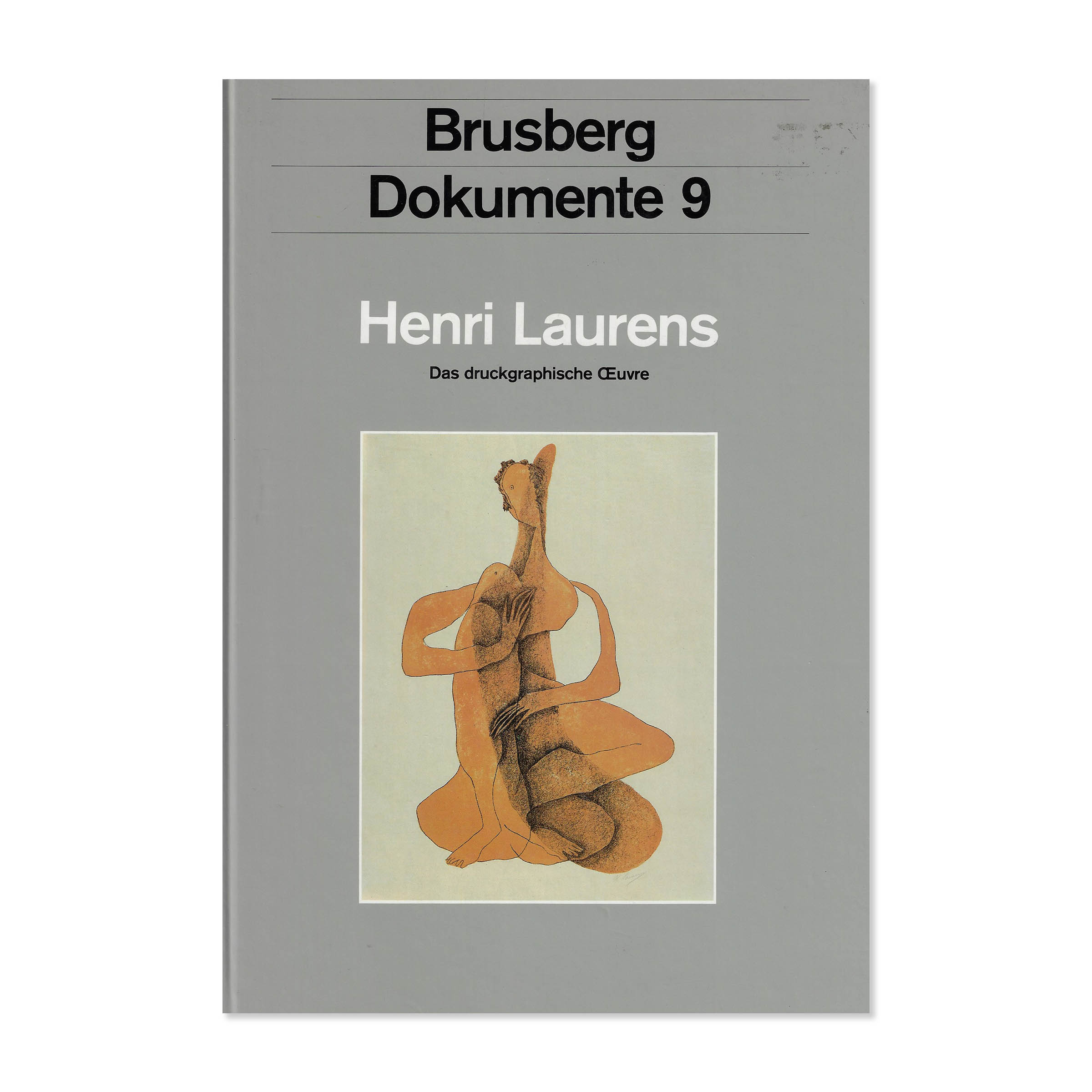 Henri Laurens. Dokumente 9. Cover view