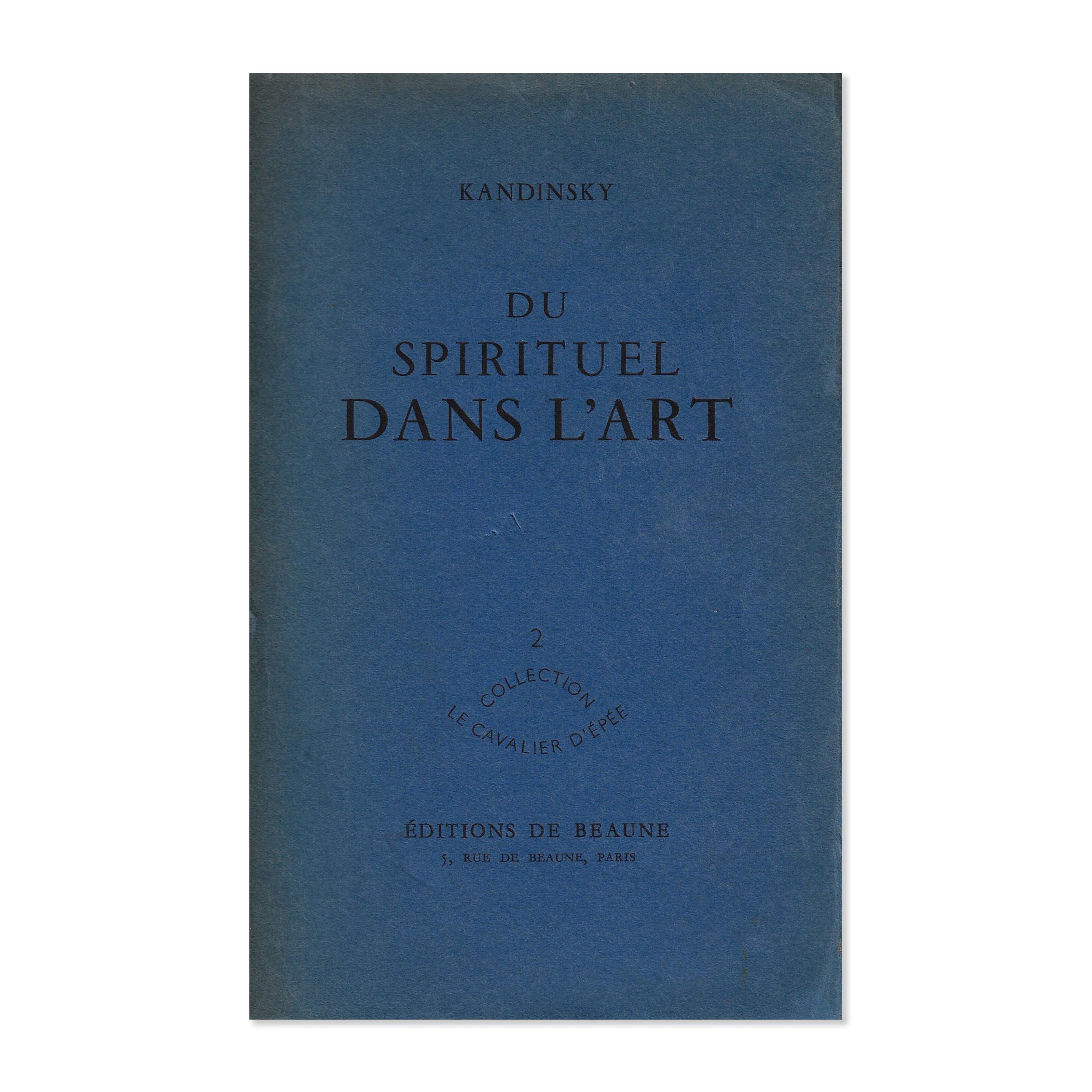 Cover Kandinsky Du spirituel dans l'art