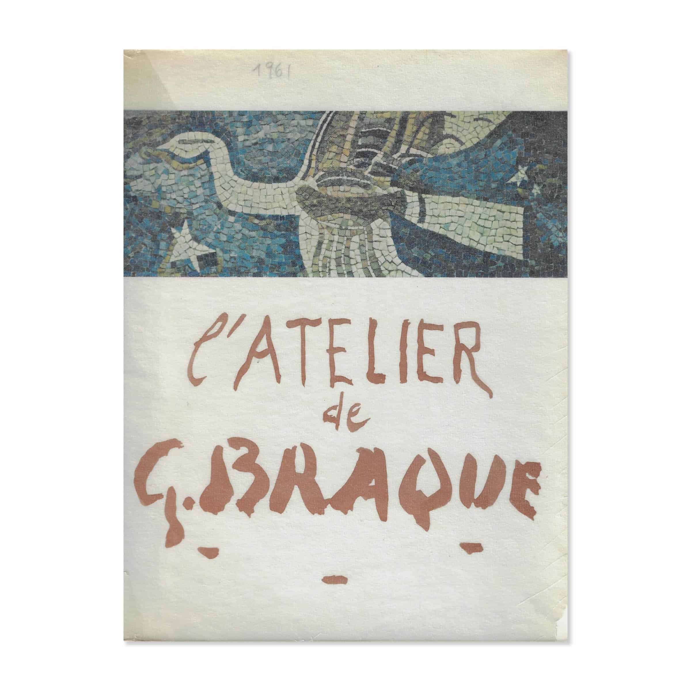 L'atelier de Braque. Cover view