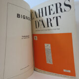 Cahiers d'art 1928. Issue 9