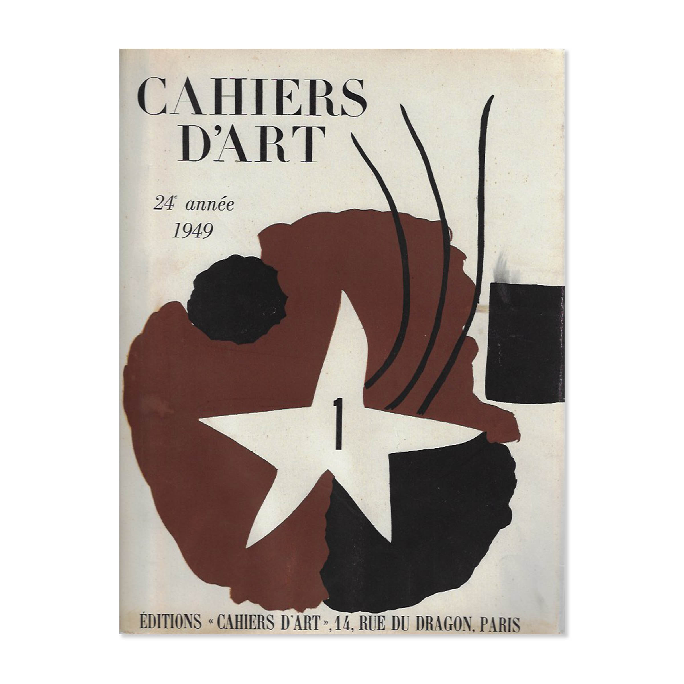 Cahiers d'art 24_1 Cover view