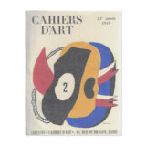 Cahiers d'art 24_2 Cover view