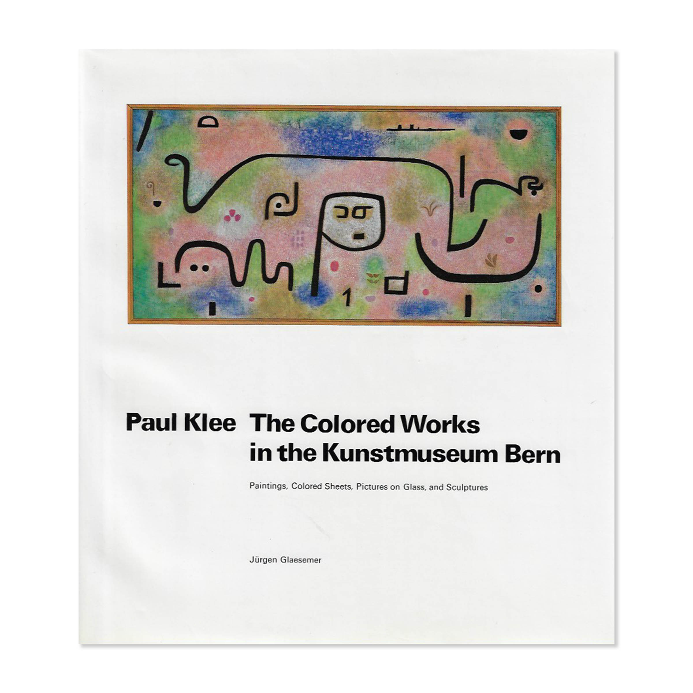 Klee. Colored works. Kunstmuseum Bern. Cover view