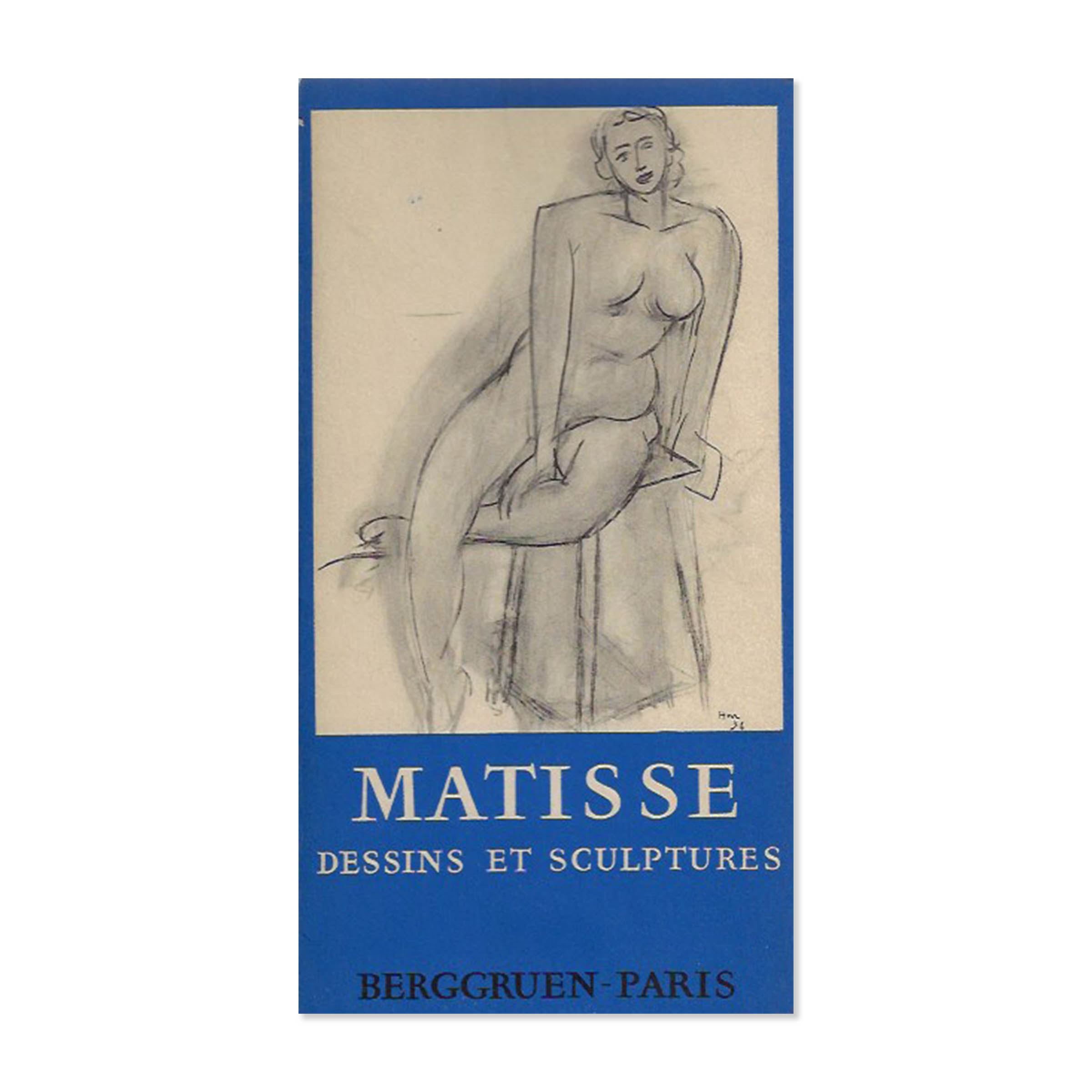 Matisse Dessins. Cover view