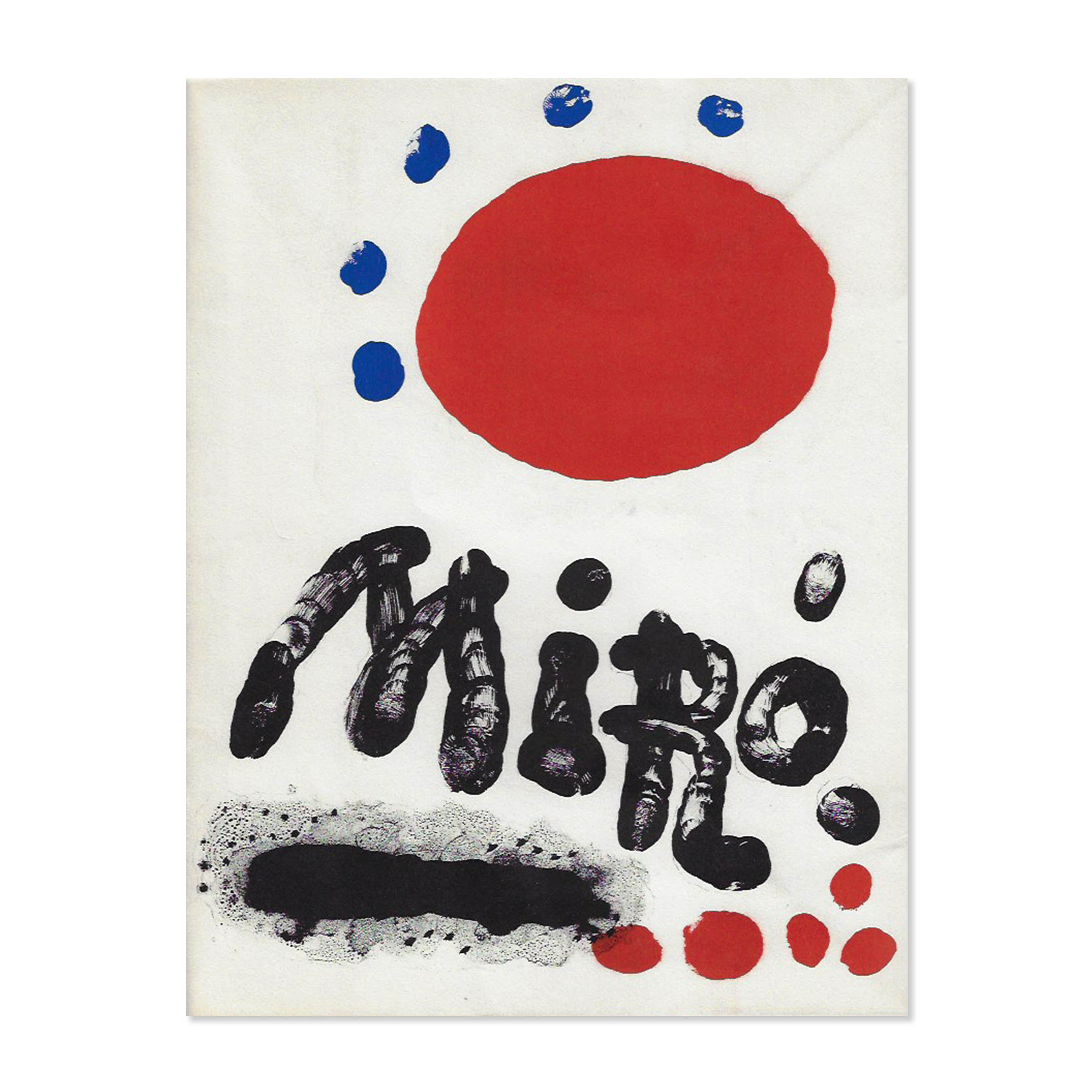 Miro Recent Paintings. Recto cover view