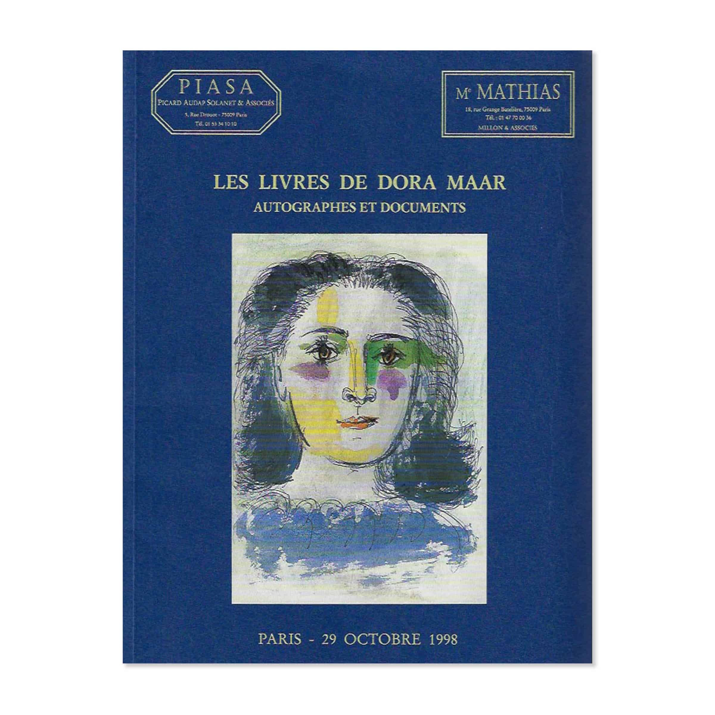 Picasso Dora Maar / 2nd volume. Cover view