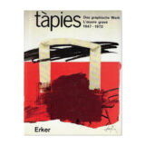 Tapies. Graphic work. Sleeve view