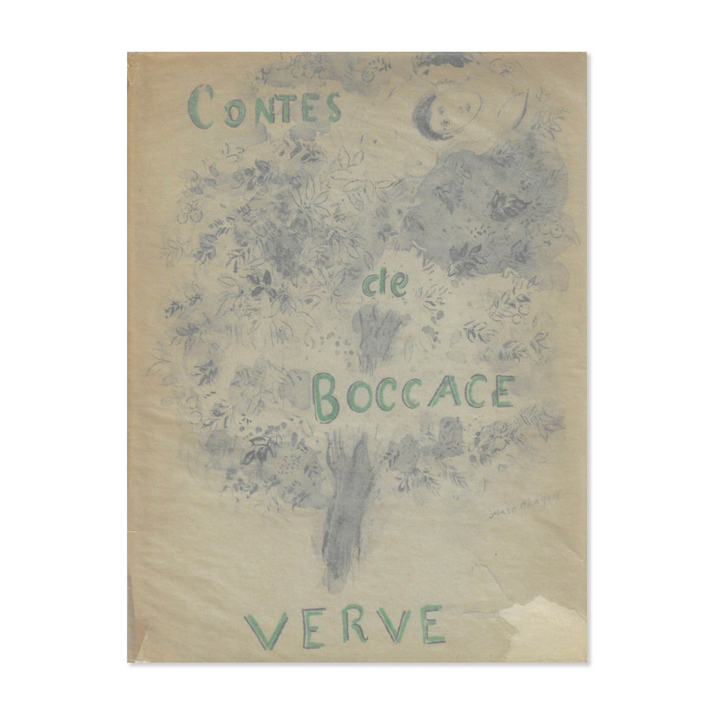 Verve 24 Contes de Boccace. Cover