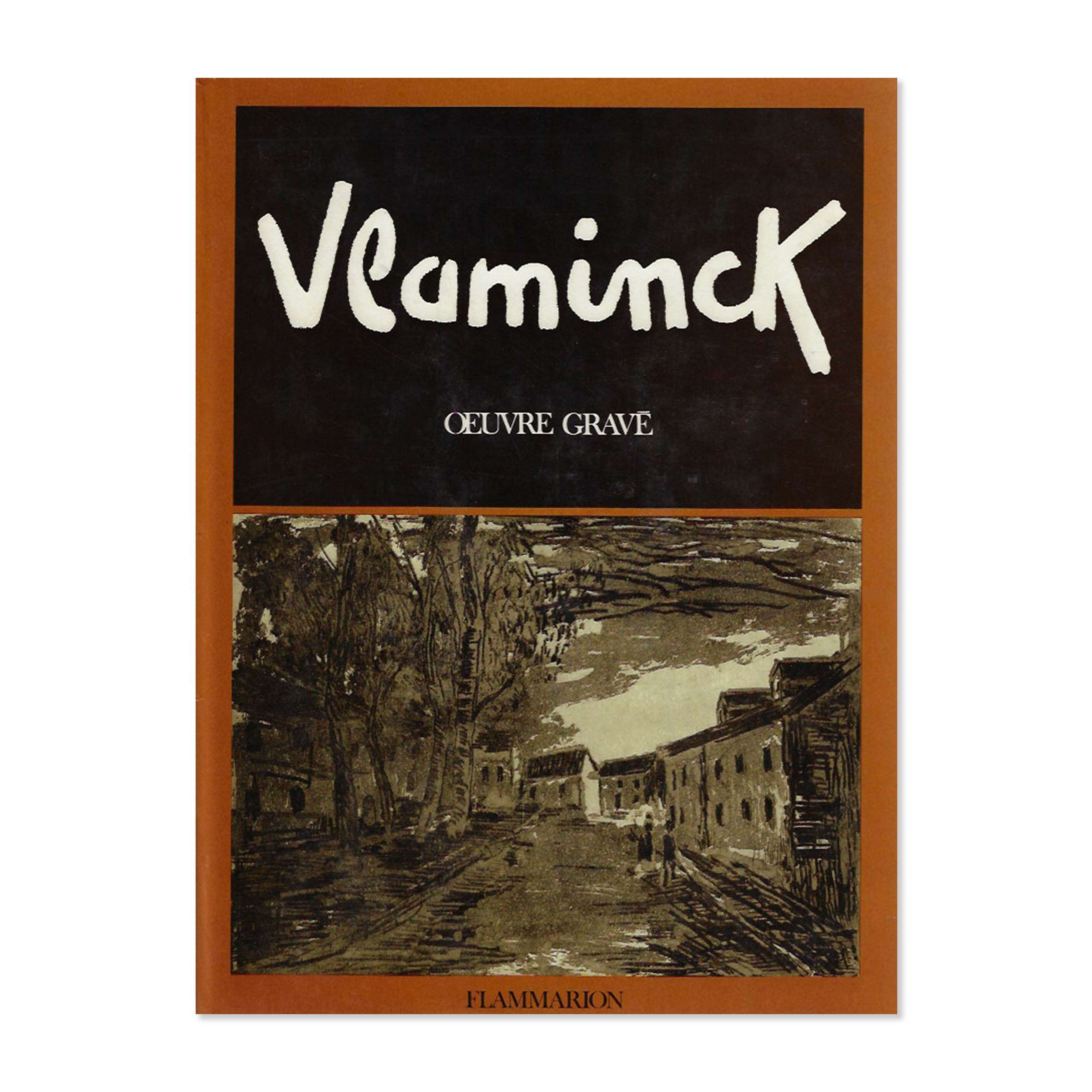 Vlaminck. Engraved work. Cover view