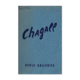 Chagall. Perls galleries. Cover view