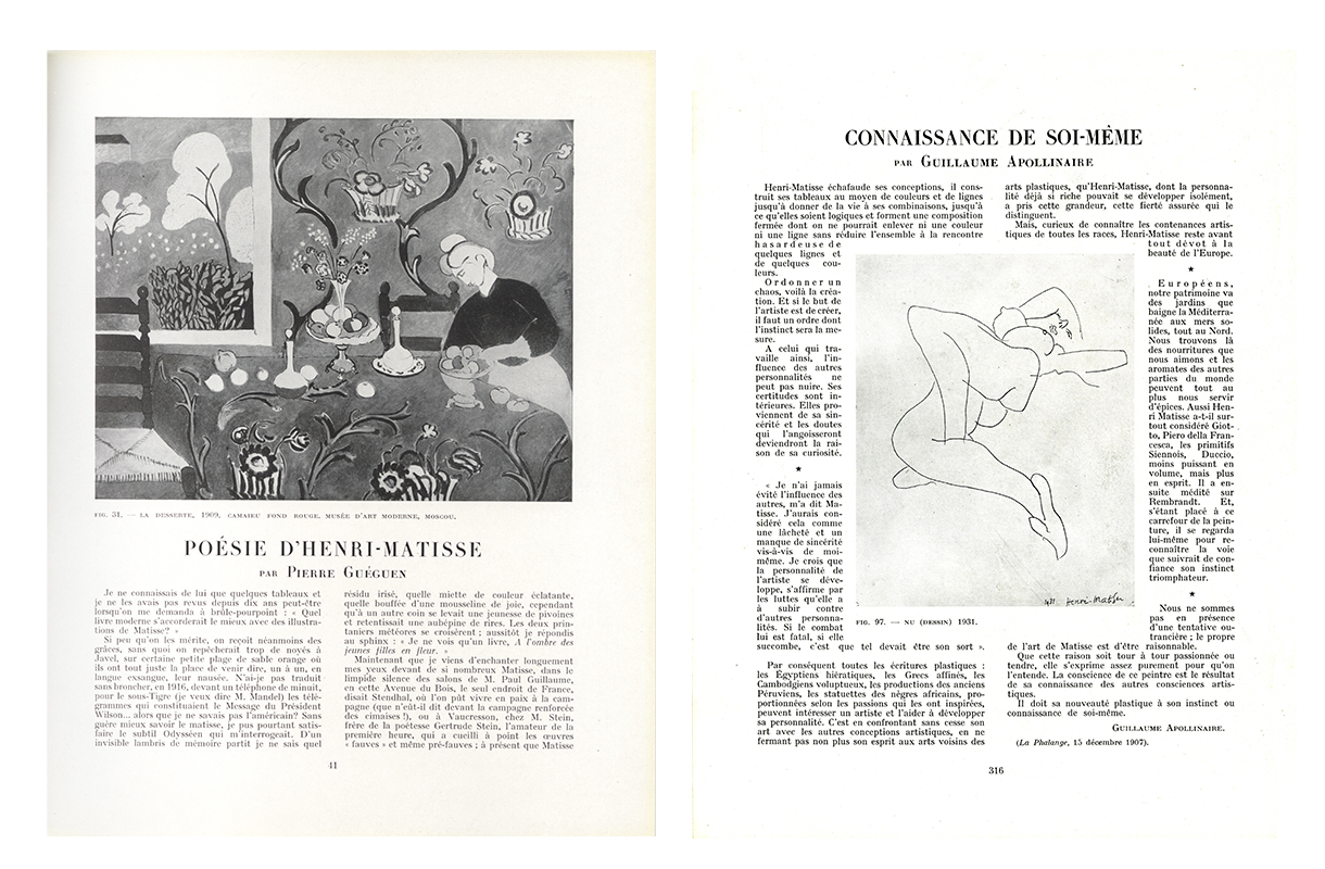 Cahiers d'Art  Shop – La Revue – 1926 – 1960 – Revue Cahiers d'Art, 1931,  n°5-6. Henri Matisse.