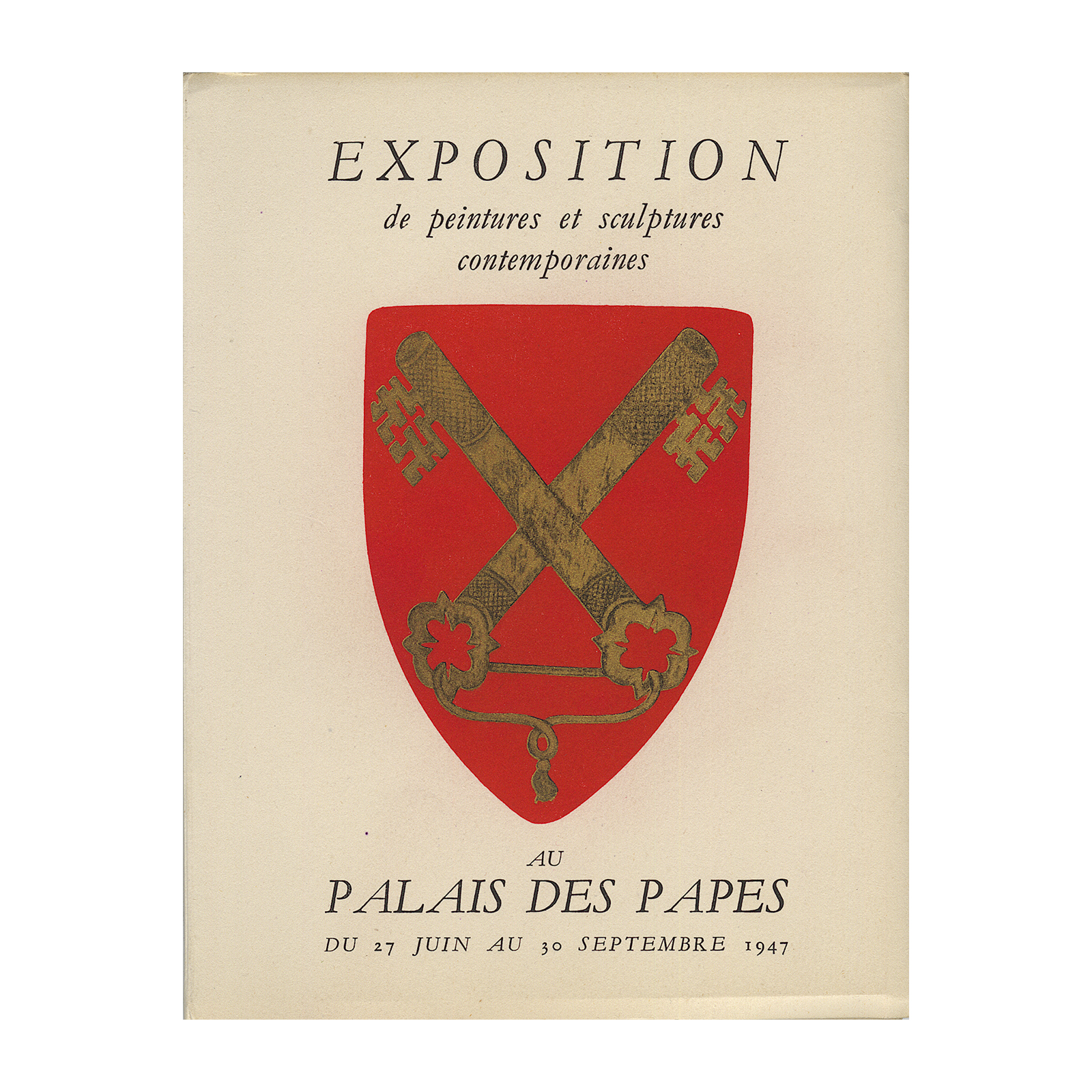 Cahiers d'Art -Palais des Papes 1947